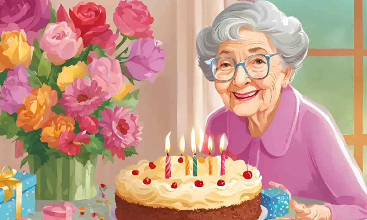 Happy birthday wishes for Granny